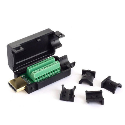 Ficha HDMI Macho p/ Cabo - Terminais-Fichas e cabos-SMI-Music Stage