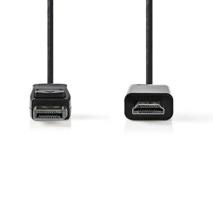 Cabo DisplayPort Macho / HDMI Macho 1mt-Cabos-Valueline-Music Stage