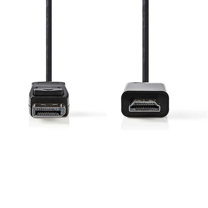 Cabo DisplayPort Macho / HDMI Macho 1mt-Cabos-Valueline-Music Stage