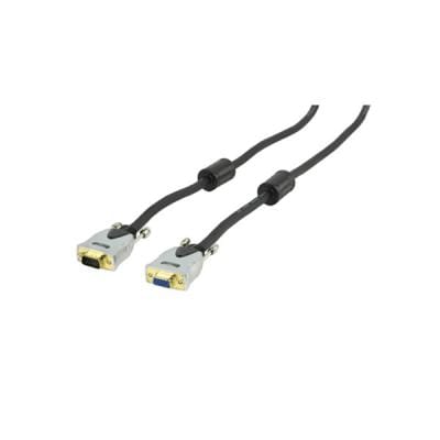 Cabo VGA Macho / VGA Fêmea 1,8mt c/ Filtro - Dourada-Cabos-HQ-Music Stage