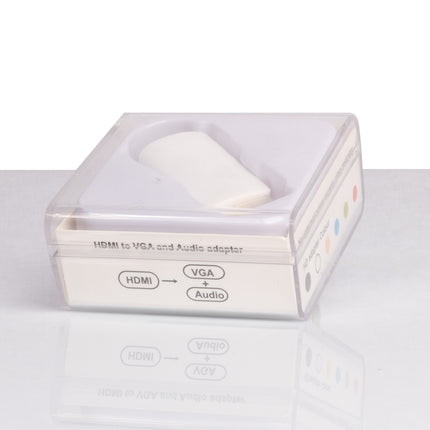 Adaptador HDMI Macho / VGA Fêmea+3,5mm