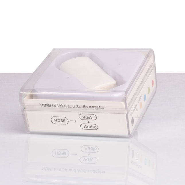 Adaptador HDMI Macho / VGA Fêmea+3,5mm