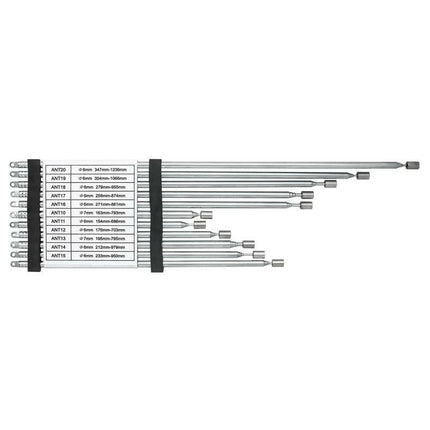 Antena FM Telescópica - Diam: 6mm Comp: 705 a 165mm-Tv audio video-SMI-Music Stage
