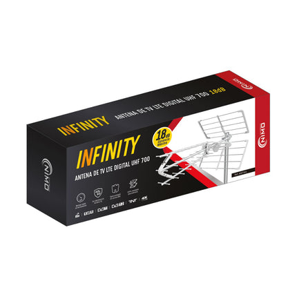 Antena TV Exterior LTE 4G/5G 18DB INFINITY-Antenas-Nimo-Music Stage