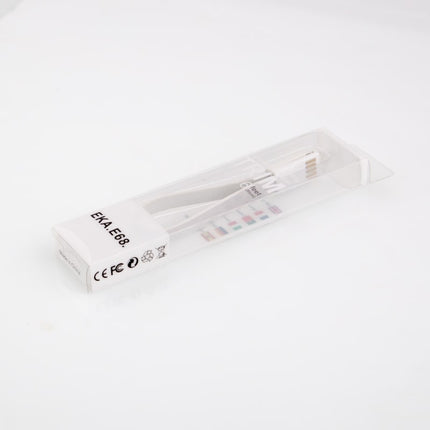 Cabo USB "A" Macho / Apple Lightning 8cm -Magnético-Branco-Fichas e cabos-SMI-Music Stage