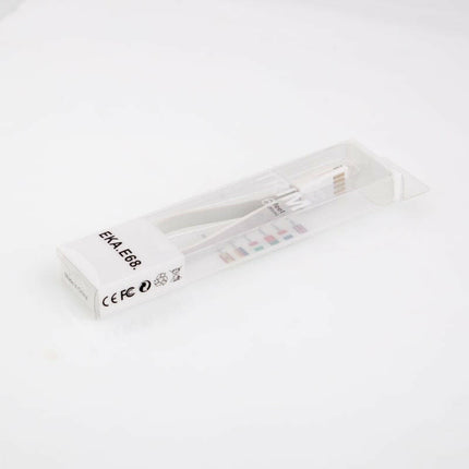 Cabo USB "A" Macho / Apple Lightning 8cm -Magnético-Branco-Fichas e cabos-SMI-Music Stage