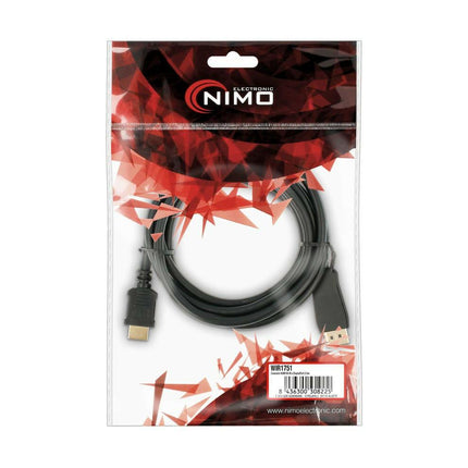 Cabo Displayport Macho / Macho 2mt-Fichas e cabos-SMI-Music Stage