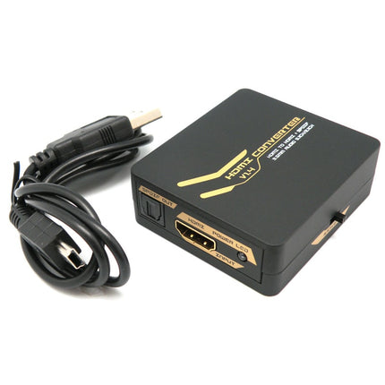 Conversor Extractor Audio HDMI > HDMI + Toslink + 3,5-Tv audio video-SMI-Music Stage
