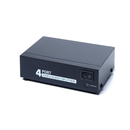 Repartidor AV (RCA) 4 Saídas-Tv audio video-SMI-Music Stage