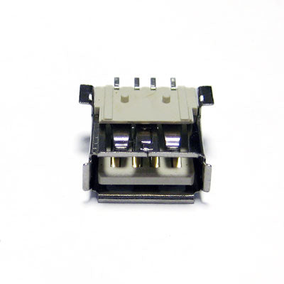 Ficha USB "A" Fêmea p/ PCB-Fichas e cabos-SMI-Music Stage