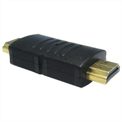 Adaptador HDMI Macho / HDMI Macho - Dourada