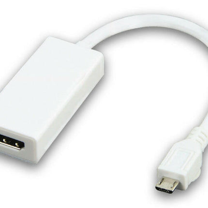 Adaptador Micro USB"B"5P Mch/HDMI Fêm+Micro USB "B"5P F.Bran-Fichas e cabos-Valueline-Music Stage