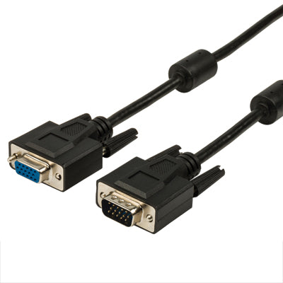 Cabo VGA Macho / VGA Fêmea 10mt c/ Filtro-Cabos-Valueline-Music Stage