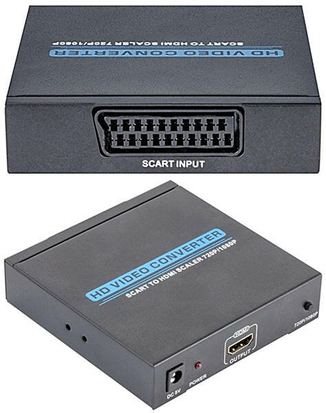 Conversor Scart > HDMI + Ficha 3,5 ST (Audio)-Tv audio video-SMI-Music Stage