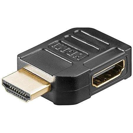 Adaptador HDMI Macho / HDMI Fêmea - Curva 90º-Fichas e cabos-SMI-Music Stage