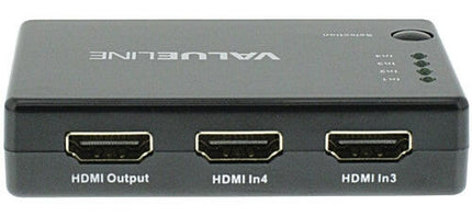 Comutador HDMI 4 Entradas / 1 Saída-Tv audio video-Valueline-Music Stage