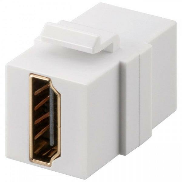 Adaptador HDMI Fêmea / Fêmea p/ Espelho-Fichas e cabos-SMI-Music Stage