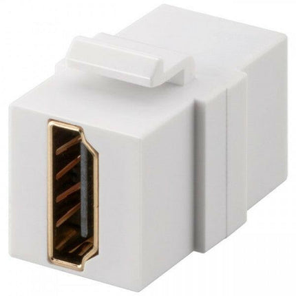 Adaptador HDMI Fêmea / Fêmea p/ Espelho-Fichas e cabos-SMI-Music Stage