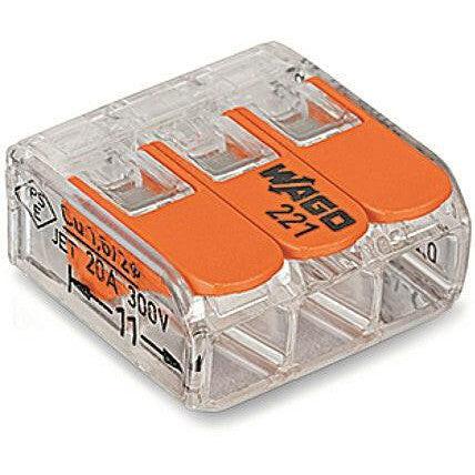 Ligador 3x4mm² - 450V 32A-Electricidade-Wago-Music Stage