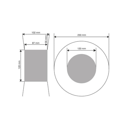 Enrolador de Cabos Profissional Ø230mm