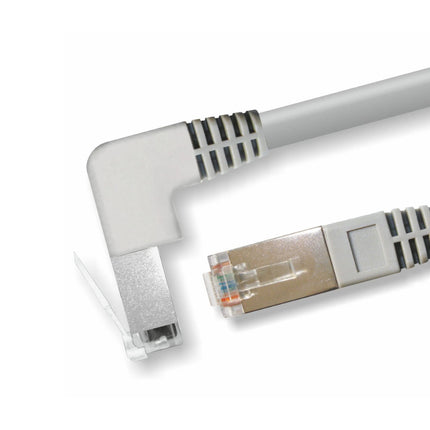 Cabo FTP CAT6 1m (Curvo/Recto)