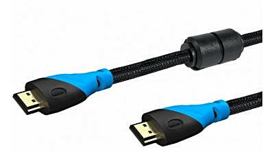 Cabo HDMI Macho / Macho 10mt - Azul-Fichas e cabos-Emelec-Music Stage