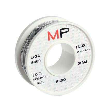 Solda Fio Ø0,8mm 60Sn/40Pb - Rolo 500gr-Soldadura-MTR-Music Stage