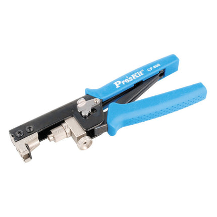 Alicate Compressăo Fichas RG6/RG58/RG59-Apoio tacnicobricol-ProsKit-Music Stage