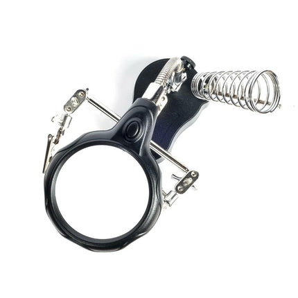 Suporte para Soldar c/ Garras + Lupa + Suporte Ferro Soldar-Ferramentas-SMI-Music Stage