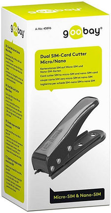Alicate Cartões SIM > Micro-SIM + Nano SIM-Informatica e Multimedia-Goobay-Music Stage