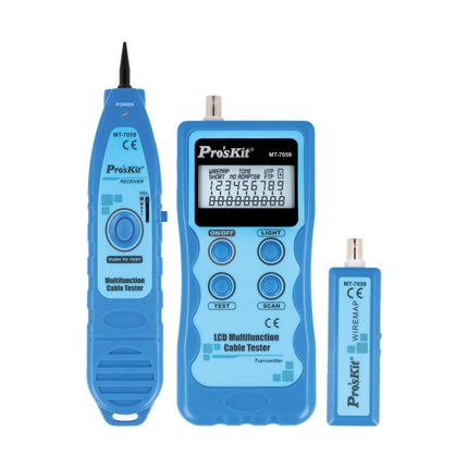 Testador de Cabos Rede c/ Gerador de Tons-Instrumentacao-Proskit-Music Stage