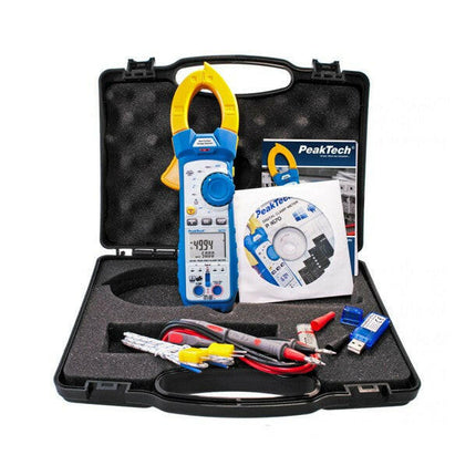 Pinca Amperimétrica True RMS 1000A AC/DC BT-Instrumentacao-PeakTech-Music Stage