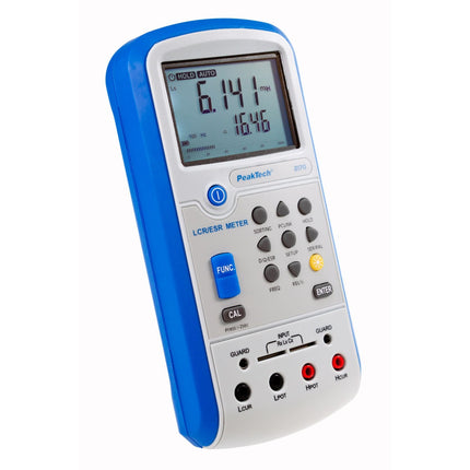 Medidor Digital LCR/ESR 100Hz - 100KHz com USB-Instrumentacao-PeakTech-Music Stage