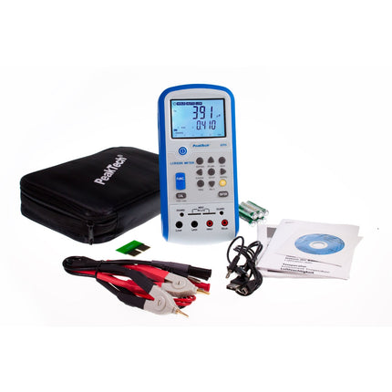 Medidor Digital LCR/ESR 100Hz - 100KHz com USB-Instrumentacao-PeakTech-Music Stage
