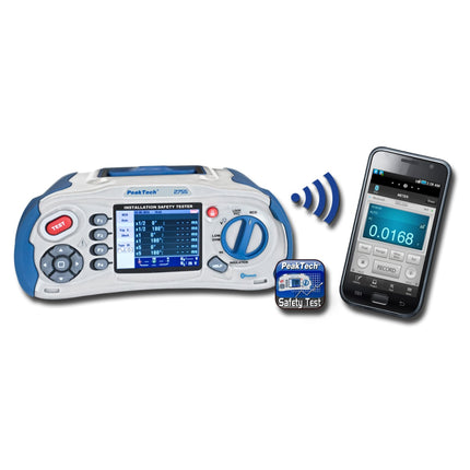 Testador de Segurânça p/ Instalações SD/USB/Bluetooth-Instrumentacao-PeakTech-Music Stage