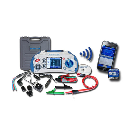 Testador de Segurânça p/ Instalações SD/USB/Bluetooth-Instrumentacao-PeakTech-Music Stage