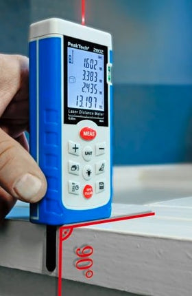 Medidor Distância Laser - 0,05 a 40mt-Instrumentacao-PeakTech-Music Stage