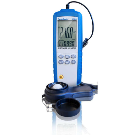 Luxímetro Digital LED - 400.000 Lux-Instrumentacao-PeakTech-Music Stage