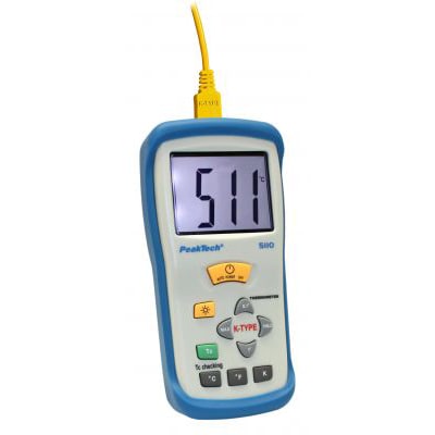 Medidor Temperatura Tipo K -50°C+1300°C-Instrumentacao-PeakTech-Music Stage