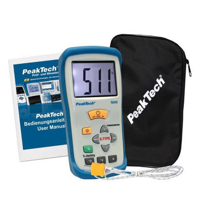 Medidor Temperatura Tipo K -50°C+1300°C-Instrumentacao-PeakTech-Music Stage