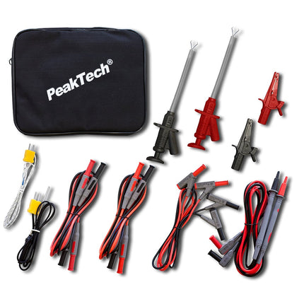 Conjunto Pontas de Prova para Multímetro-Instrumentacao-PeakTech-Music Stage