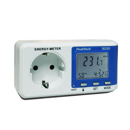 Medidor Energia máx 16A 3680W-Instrumentacao-PeakTech-Music Stage