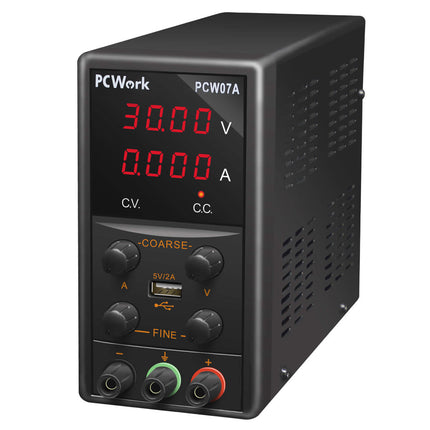 Fonte de Alimentação Digital - 0 a 30V / 0 a 5A