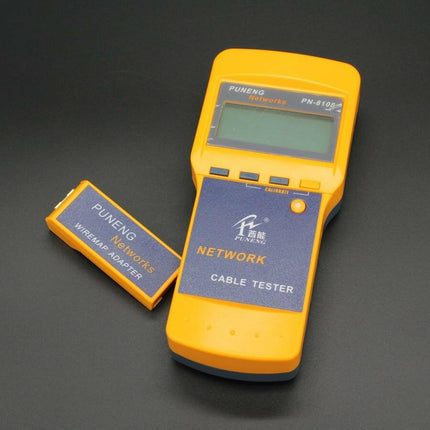 Testador de Cabos Rede RJ45 c/ Medidor de Comprimento-Instrumentacao-SMI-Music Stage