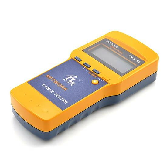 Testador de Cabos Rede RJ45 c/ Medidor de Comprimento-Instrumentacao-SMI-Music Stage