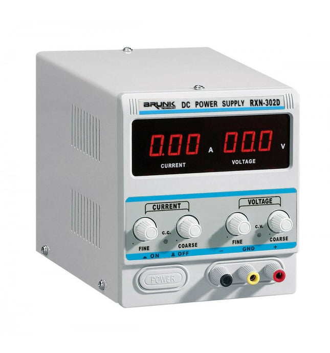 Fonte de Alimentação Digital - 0 a 30V 0 a 2A-Ferramentas-SMI-Music Stage
