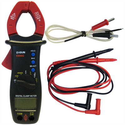 Pinça Amperimétrica c/ Temperatura - 600A AC