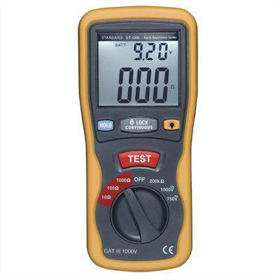 Medidor de Terras Digital - 0 a 1000ohm-Instrumentacao-Standard-Music Stage