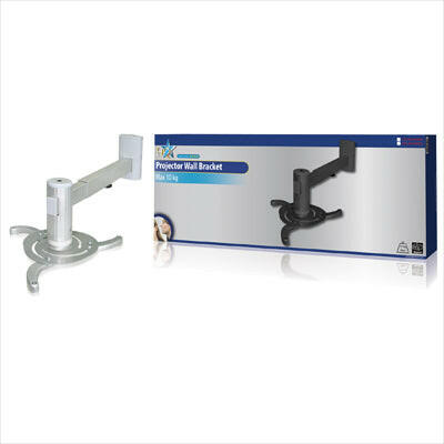 Suporte Projector Parede 49 a 65cm 10Kg - Prata-Tv audio video-HQ-Music Stage