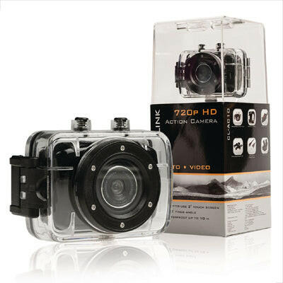 Câmara Aventura HD 720p - 5 MP - Ecrã Táctil 2" c/ Micro Int-Informatica e Multimedia-Camlink-Music Stage